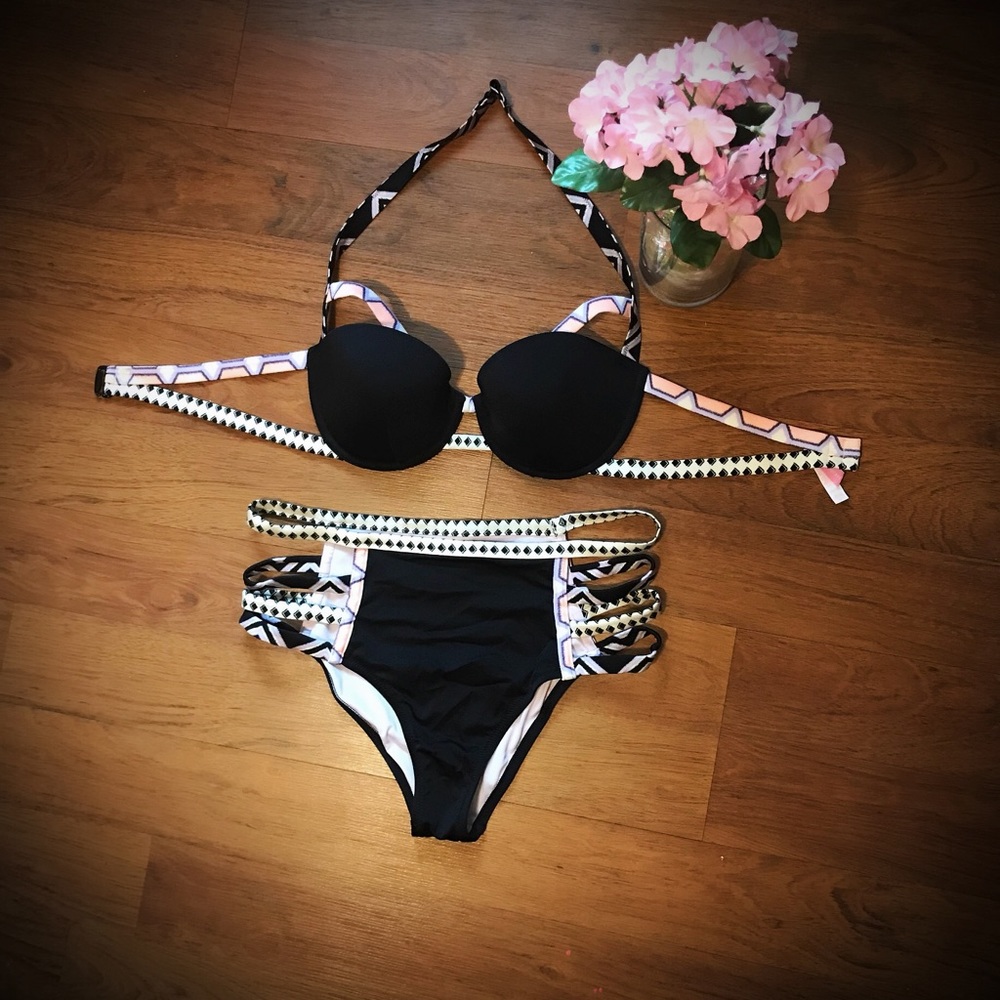 Beautiful Victoria Secret High Waisted Swim Suit